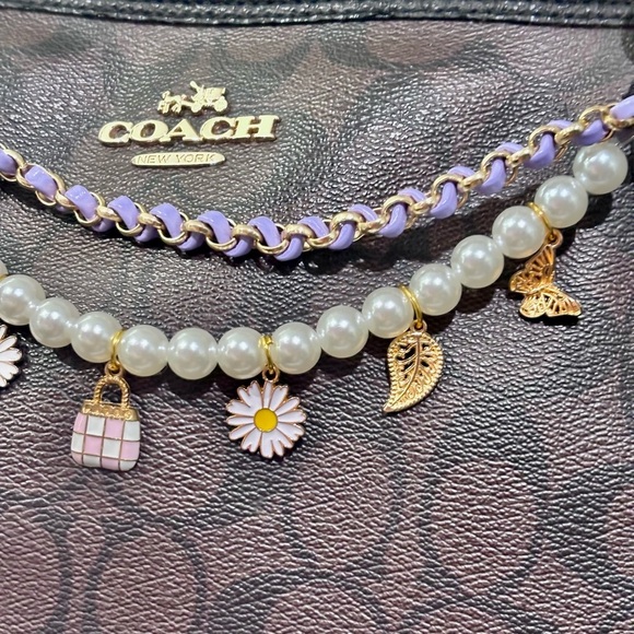 Handbag Charm Luxury Handbag Purse Charm Gold Chain for Purses / Bags / unique - Picture 3 of 5